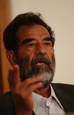 2004 Former President Saddam Hussein in Court Baghdad Iraq 4x6 Original Photo