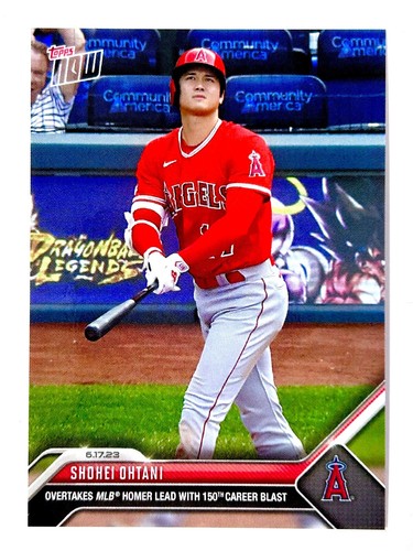 2023 Topps Now SHOHEI OHTANI #455 - Los Angeles ANGELS