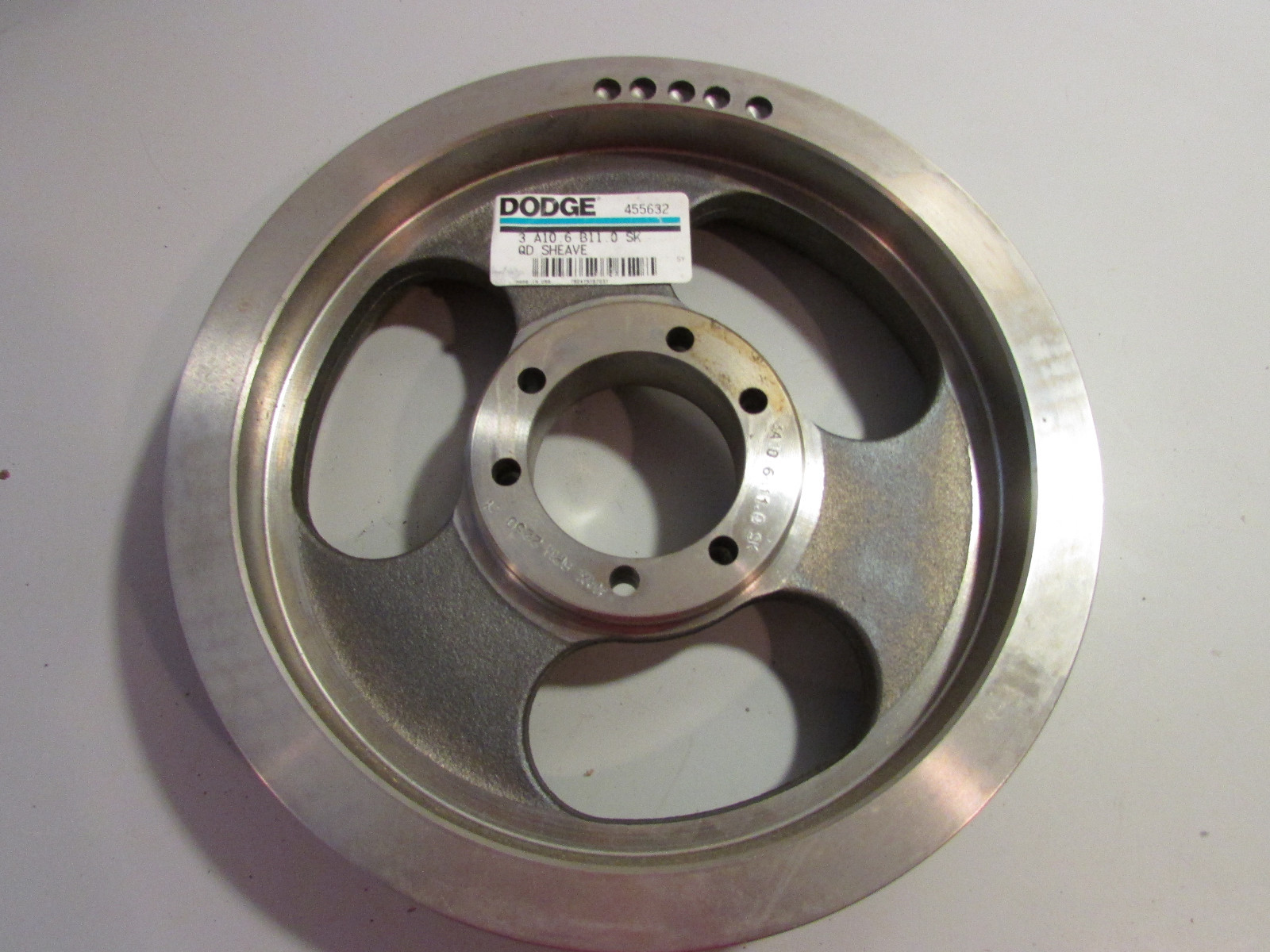Dodge 3A10.6B11.0SK QD Sheave 3 Groove Belt Pulley eBay