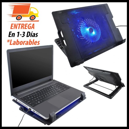 Base de Refrigeración para Portátil hasta 17'' USB Ventilador LED Soporte | eBay