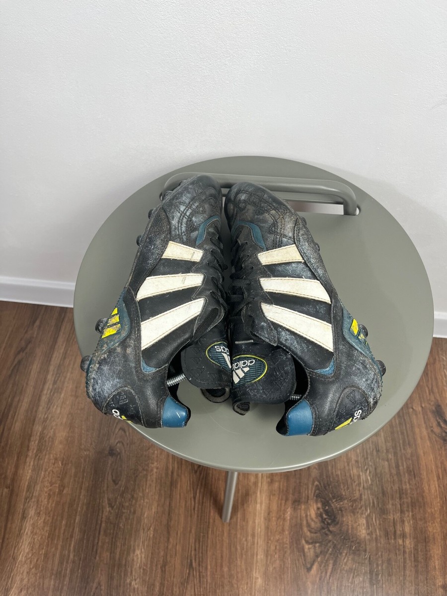 Vintage Adidas Predator Touch 1996 Football Boots Cleats Black