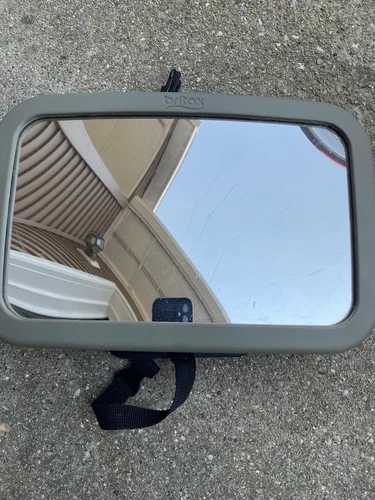 Britax Car Back Seat Mirror Infant Child View Rear Facing Gray 11” X 7” - Picture 2 of 13
