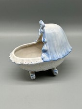 CULLA IN CERAMICA BIANCA È AZZURRA VINTAGE