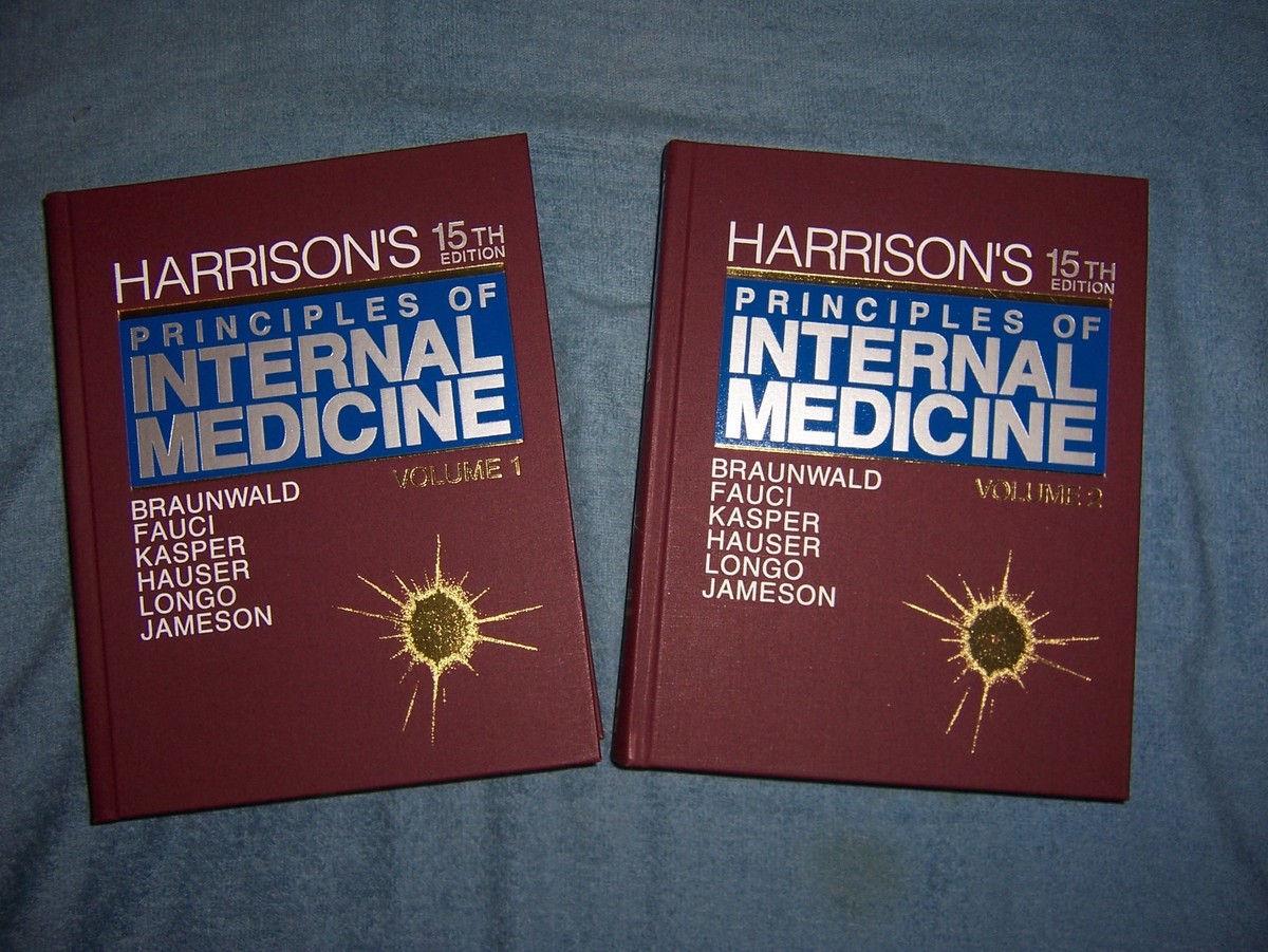 HARRISON'S PRINCIPALS OF INTERNAL MEDICINE/15th Ed/2 vols/HC