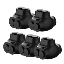 RVBOATPAT 2 Port Insulated  Splice Connector 2-14 Gauge Aluminum to Copper Wi...