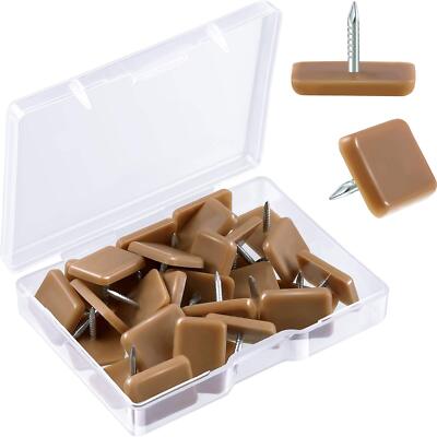 30 Pcs Tack-In Drawer Slides Nail On Furniture Sliders for Repairing Dresser