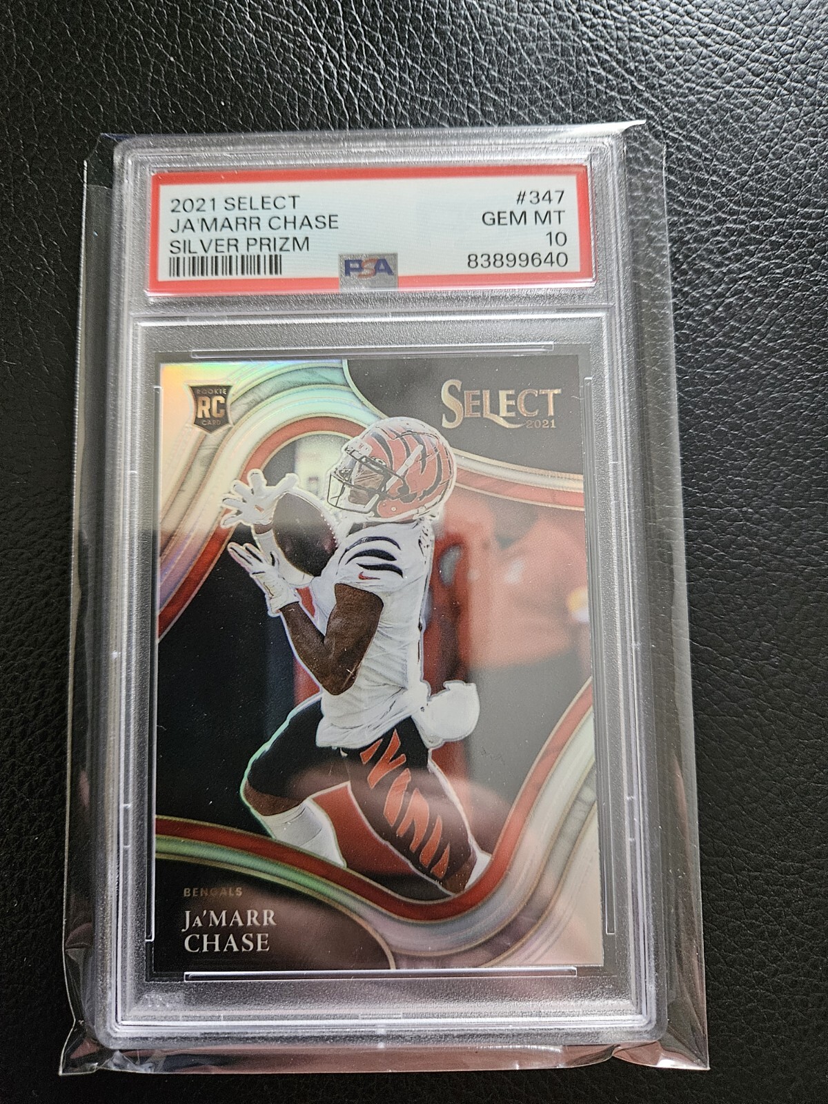 JA'MARR CHASE 2021 SELECT FIELD LEVEL  RC PSA 10 RARE GEM MINT