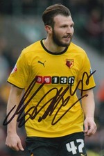 WATFORD HAND SIGNED MARCO MOTTA 6X4 PHOTO 1.