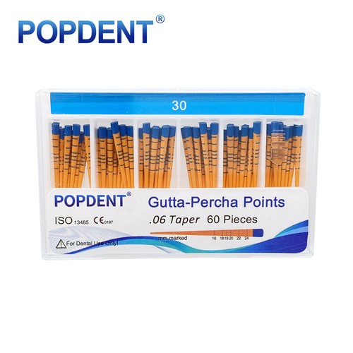 Dental Gutta Percha Points Endo .02/.04/.06 Taper for Root Canal 15-40 - Picture 18 of 25