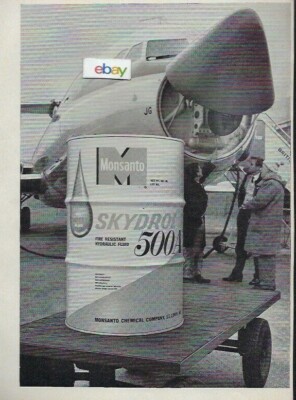 BRITISH UNITED AIRWAYS 1965 CHOOSES FOR BAC-1-11 SKYDROL 500A FREDDIE LAKER AD