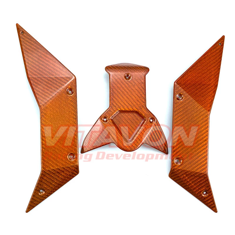 Vitavon Real Carbon Fiber Panel for Axial RBX10 Ryft 4WD Bouncer 1/10 Orange - Image 2 of 4