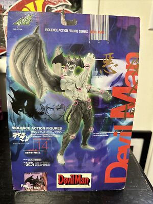 XEBEC Kaiyodo Devil Man Violence Action Figure Devilman Blue Body