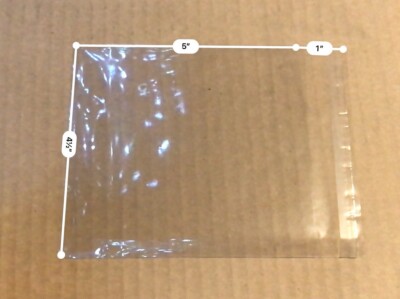 Clear Self Sealing Cookie Bags 5 in x 4.5 in (200 count)