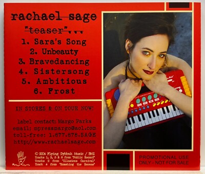 Rachael Sage : Compilation: 1996-2003 (CD Promo Mpress) *Rare