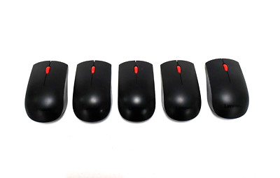 (LOT OF 5) Lenovo Wireless Mouse MORFKHO | SKM0M84861 | 01AH824 - NO ...