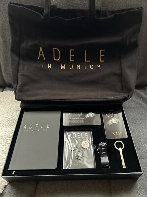 Adele In Munich vip box set + Bag