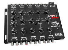 NEW YR AUDIO 5 way Electronic Crossover 5 In 5 RCA Output 9V RMS Car Audio