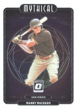 Manny Machado Mythical Optic 2021 Baseball Card #M15