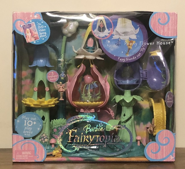 barbie fairytopia peony flower house