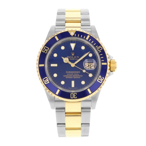 Rolex Submariner Blue Men's Watch 