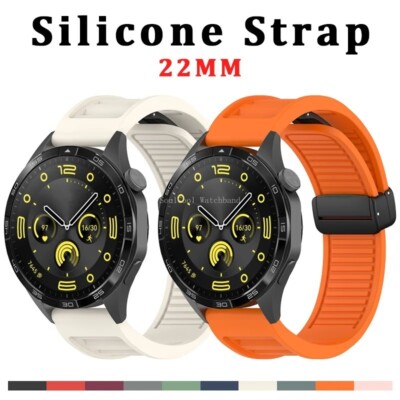 Silicone Sport Strap Band For Huawei Watch 4 3 Pro GT 3 2 2E 42mm 46mm GT 3 Pro