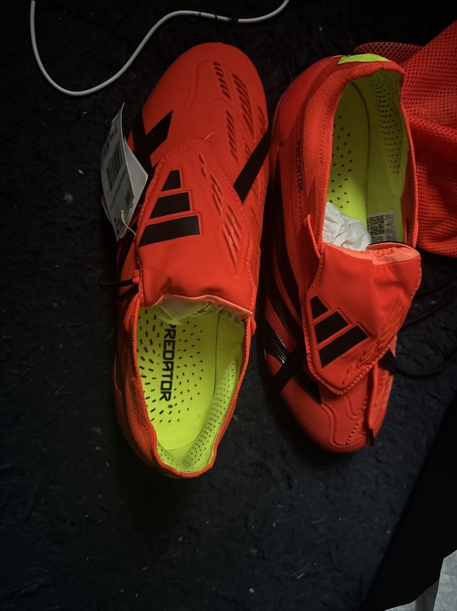 Adidas PREDATOR 30 Elite L FG Teaser - Solar Red Men's sz 7.5