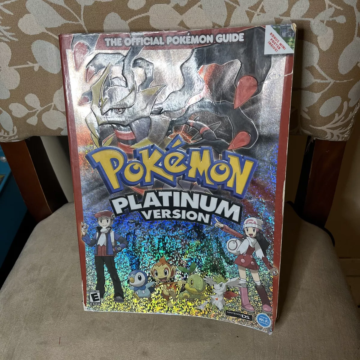 POKEMON PLATINUM DS VERSION OFFICIAL NINTENDO STRATEGY GUIDE BOOK