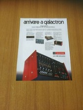 1976 GALACTRON MK 120 INTEGRATED STEREO AMPLIFIER PUB AD VINTAGE ANNI 70