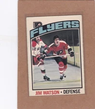 1976-77 O PEE CHEE HOCKEY JIM WATSON #247 FLYERS VGEX *A33741
