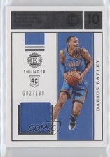 2019-20 Panini Encased Rookie Label Materials 2/199 Darius Bazley #RL-DBA 1u6