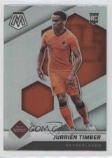 2021 Panini Mosaic FIFA Road to World Cup Silver Prizm Jurrien Timber #178 6d8