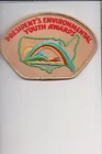 President's Environmental Youth Awards patch (Lt. Brown)