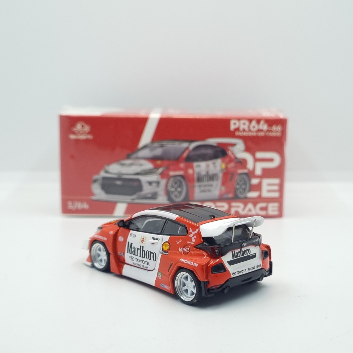 POP RACE PANDEM ROCKET BUNNY TOYOTA GR YARIS MARLBORO PR64-66 | eBay