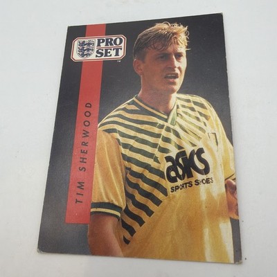 Pro Set English Football Error Card 1990/91 - 161 - Tim Sherwood
