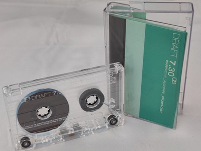 Autechre   Draft 7.30 cassette promo (Warp Records) 2003