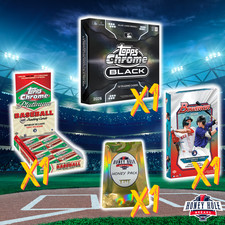 #026 - 1x Bowman + 1x Chrome Black +1x Platinum Hobby+ 1x Honey Pack Break #02