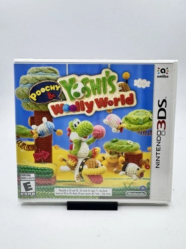 Poochy & Yoshi's Woolly World (Nintendo 3DS) [Brand New Sealed]