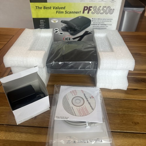 Pacific Image PrimeFilm Series PF 3650u Scanner w/ Cables New In Opened Box. - 第 1/24 張圖片