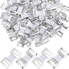 100 Pieces Bandage Clips Only Elastic Bandage Wrap Clips Stretch Metal Clasps...