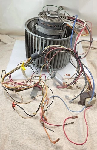 Carrier Bryant Payne Home Furnace LA22RA100 Blower Wheel Emerson Motor Assembly