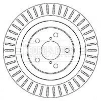 2x Rear Vented Brake Discs For Subaru Impreza Legacy 290mm