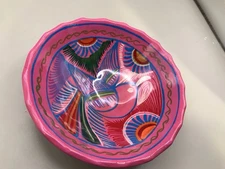 5.5 In Hand Painted 3 Footed Bowl