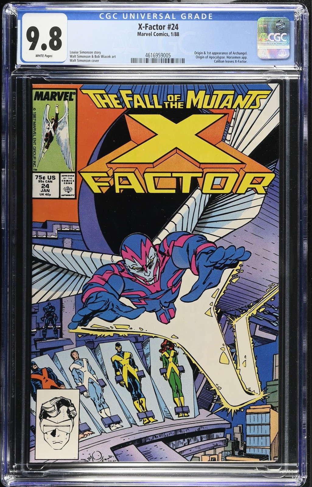 洋書】X-Factor Giant-Sized Annual 1987 リーフ 洋書】X-Factor Giant