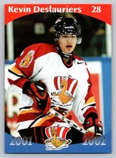 Kevin Deslauriers 2001-02 Baie-Comeau Drakkar