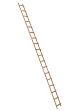 Dachdeckerauflegeleiter 18 Sprossen Holz