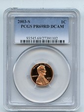 2009-S Lincoln Cent Formative Years PCGS Proof-69 RD DCAM, PR69