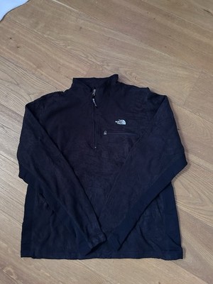 The North Face Herren Fleece Pullover   Schwarz   Half Zip XL