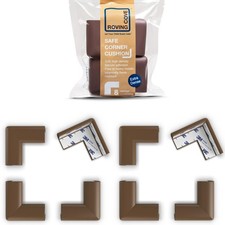 Roving Cove Slim-Fit Corner Protector for Baby Proofing 8 Small Corners, Soft...