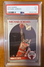 1990-91 NBA Hoops - Michael Jordan #65 PSA 7