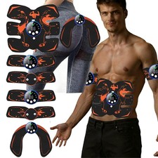 Tactical Abs Stimulator Upgraded Ultimate AB Muscle 360 Massager EMS Ab Toner